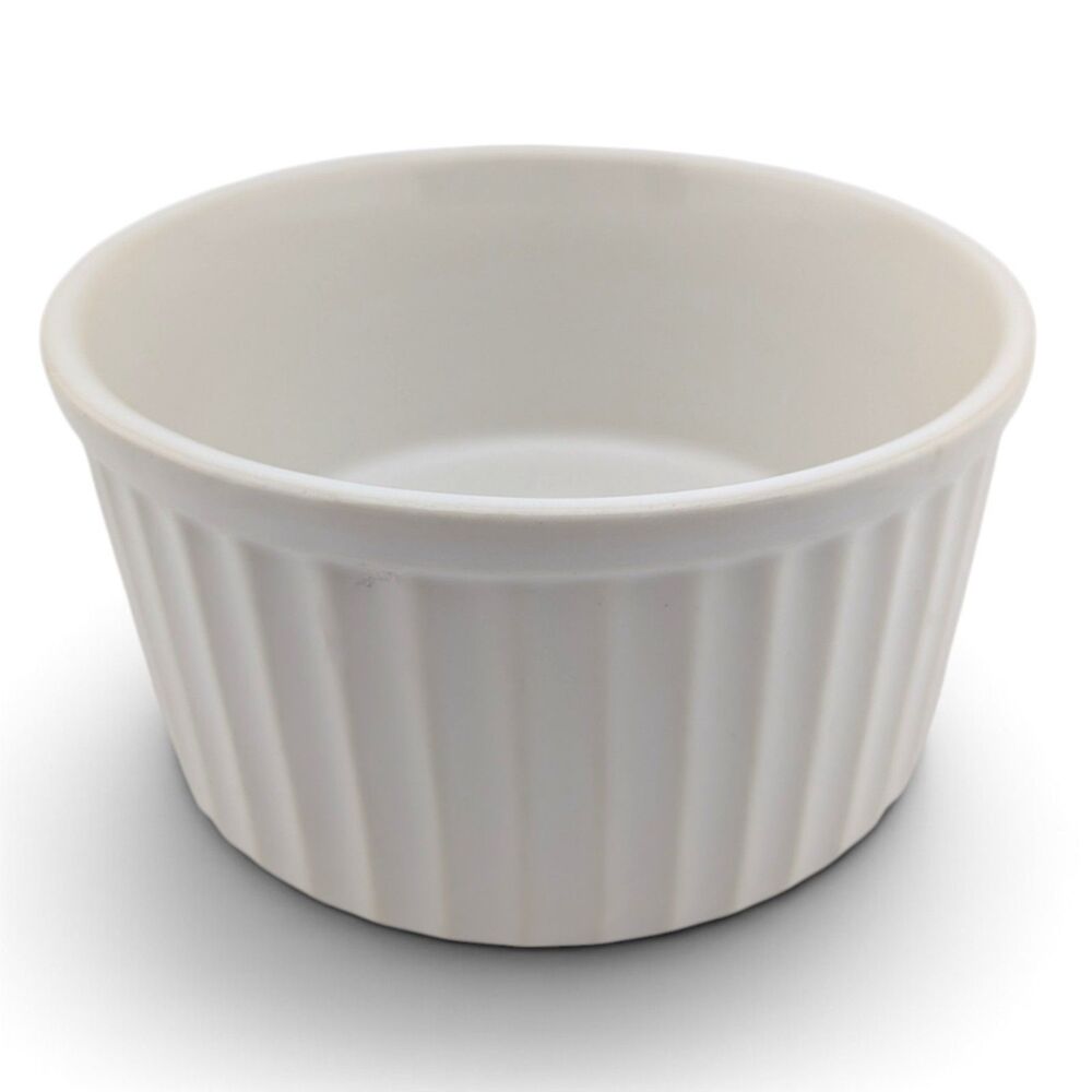Corning Ware F-16-B 500 mL Ramekin Baking Dish + Unmarked White Ramekin Lot